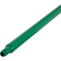 Ultra Hygiene Handle, Broom/Scraper/Squeegee, Green, Ergonomic, 59" L Absolute Business Supply