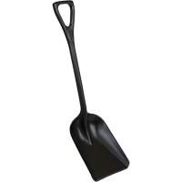 Pelle hygi&eacute;nique monopi&egrave;ce, Lame 10" x 6", Longueur de 37-1/2", Plastique, Noir Absolute Business Supply