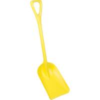 Pelle hygi&eacute;nique monopi&egrave;ce, Lame 10" x 6", Longueur de 37-1/2", Plastique, Jaune Absolute Business Supply