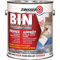 B-I-N&reg; Advanced Synthetic Shellac Based Primer, 3.78 L, Gallon, Tintable Bright White Absolute Business Supply