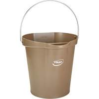 Seau pour l'hygi&egrave;ne des aliments, Brun, 3 gal. US Absolute Business Supply