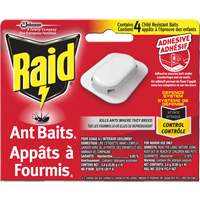 Raid&reg; Ant Bait Traps, 5" L x 6" W x 1" H Absolute Business Supply