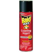 Raid&reg; Max&reg; Crawling Insect Bug Killer, 500 g, Aerosol Can, Solvent Base Absolute Business Supply