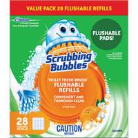 Scrubbing Bubbles&reg; Fresh Brush&reg; Toilet Brush Refills, Refill Absolute Business Supply