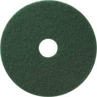 Floor Pads, 12", Scrubbing/Stripping, Green Absolute Business Supply