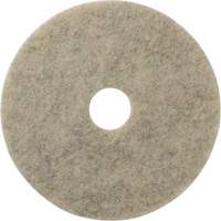 Porko Plus Floor Pads, 19", Buffing/Burnishing, Beige Absolute Business Supply