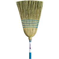 Light-Duty Indoor/Outdoor Corn Broom, 5-String, Wood Handle Absolute Business Supply