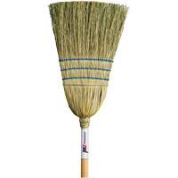 Heavy-Duty Corn Broom, 3-String, Wood Handle Absolute Business Supply