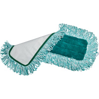 Tampon sec &agrave; frange, Style Boucles et crochets, Microfibre/Polyester, 18" lo x 5-3/4" la Absolute Business Supply