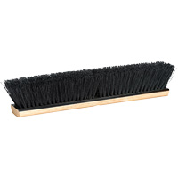 Push Broom Head, 18", Medium, PVC/Tampico Bristles Absolute Business Supply