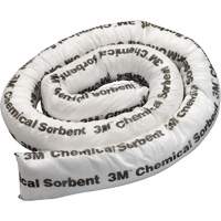 Mini-barri&egrave;re de pollution absorbante pour produits chimiques, Mati&egrave;res dangereuses, 8' lo x 3" la, Absorption 15,5 gal Absolute Business Supply