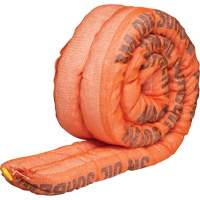 Barri&egrave;re de pollution absorbante double pour produits p&eacute;troliers, Huile seulement, 10' lo x 4" la, Absorption 36,8 gal Absolute Business Supply