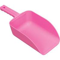 Large Hand Scoop, Plastic, Pink, 82 oz. Absolute Business Supply