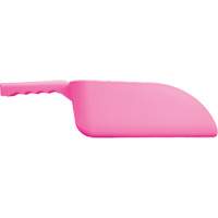 Large Hand Scoop, Plastic, Pink, 82 oz. Absolute Business Supply