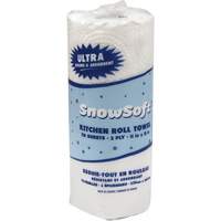 Essuie-tout pour cuisines de premi&egrave;re qualit&eacute; Snow Soft, 2 Pli, 70 Feuilles/rouleau, 8" la, 11" lo Absolute Business Supply