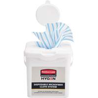 Seau de chargement pour chiffons microfibres, Blanc Absolute Business Supply