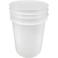 Heavy-Duty Pail, Plastic, 6 gal. Absolute Business Supply