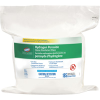 Lingettes d&eacute;sinfectantes et nettoyantes &agrave; base de peroxyde d'hydrog&egrave;ne Healthcare, 185 lingettes Absolute Business Supply