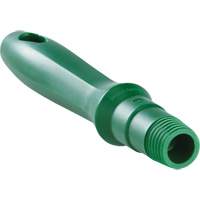 Mini Handle, Brush/Pad Holder/Scraper/Squeegee, Green, Standard, 6-1/4" L Absolute Business Supply