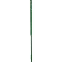 Handle, Broom/Brush/Pad Holder/Scraper/Squeegee, Green, Standard, 51-1/2" L Absolute Business Supply