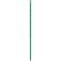 Ultra Hygiene Handle, Broom/Brush/Pad Holder/Scraper/Squeegee, Green, Ergonomic, 67" L Absolute Business Supply