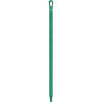 Ultra Hygiene Handle, Broom/Brush/Pad Holder/Scraper/Squeegee, Green, Standard, 40" L Absolute Business Supply