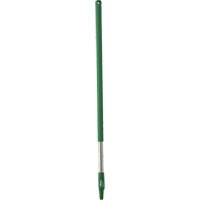 Handle, Broom/Brush/Pad Holder/Scraper/Squeegee, Green, Standard, 40" L Absolute Business Supply