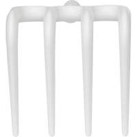 Fourche hygi&eacute;nique, Plastique, Blanc Absolute Business Supply