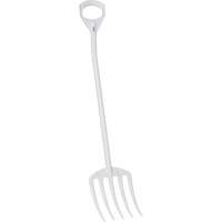 Fourche hygi&eacute;nique, Longueur de 49", Plastique, Blanc Absolute Business Supply