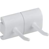 Double Hook Module for Hygienic Wall Bracket Absolute Business Supply