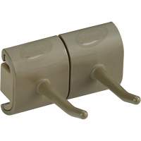 Double Hook Module for Hygienic Wall Bracket Absolute Business Supply