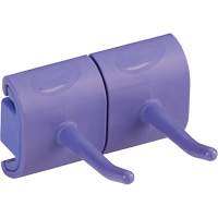 Double Hook Module for Hygienic Wall Bracket Absolute Business Supply