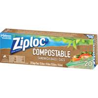 Sacs &agrave; sandwich compostables Ziploc Absolute Business Supply