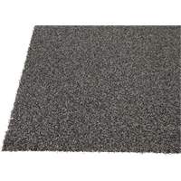 Tapis dint&eacute;rieur/ext&eacute;rieur Tundra, Latex/Polypropyl&egrave;ne, Grattoir Type, Motif Velours touffet&eacute;, 3-1/2' x 6', Charbon Absolute Business Supply