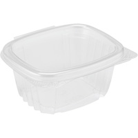 Hinged Lid Deli Container, Plastic Absolute Business Supply