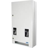 Surface Mounted Double Napkin/Tampon Vendor Absolute Business Supply