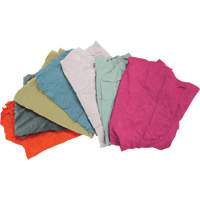 Chiffons fabriqu&eacute;s &agrave; partir de mat&eacute;riaux recycl&eacute;s, Tissu &eacute;ponge, M&eacute;lange de couleurs, 25 lb Absolute Business Supply