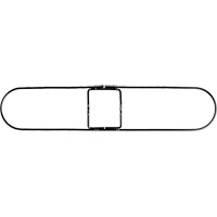 Clipper Dust Mop Frame, 24", Metal Absolute Business Supply