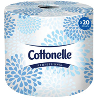 Cottonelle&reg; Professional Toilet Paper, 2 Ply, 451 Sheets/Roll, White Absolute Business Supply