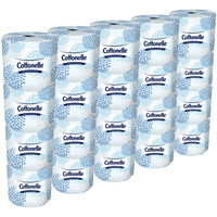 Cottonelle&reg; Professional Toilet Paper, 2 Ply, 451 Sheets/Roll, White Absolute Business Supply