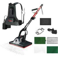 Shock Oscillating Floor Cleaning Machine with Backpack, Cleaner Absolute Business Supply