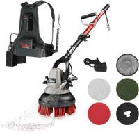 Portable Handheld Scrubber MSJET with Backpack, Polisher/Scrubber Absolute Business Supply