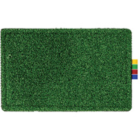 Reusable Non-Scratch Floor Scrubbing Pad, Scrubbing, Green Absolute Business Supply