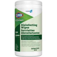 Lingettes d&eacute;sinfectantes EcoClean, 75 lingettes Absolute Business Supply