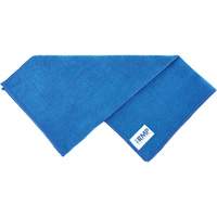 Dusting and Cleaning Cloth, Microfibre, Blue Absolute Business Supply