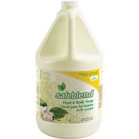 Savon pour les mains et le corps au th&eacute; vert et jasmin, Liquide, 4 L, Parfum&eacute; Absolute Business Supply