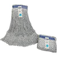 Candy-Striped Mop Head, Floor Finishing, Synthetic, Loop Style Absolute Business Supply