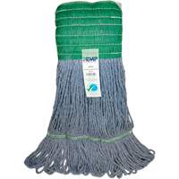 Wide-Band Mop Head, Antimicrobial/Floor Finishing/Specialty, Cotton/Rayon/Synthetic, Loop Style Absolute Business Supply