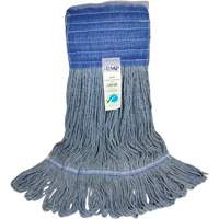 Wide-Band Mop Head, Antimicrobial/Floor Finishing/Specialty, Cotton/Rayon/Synthetic, Loop Style Absolute Business Supply