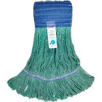 Wide-Band Mop Head, Antimicrobial/Floor Finishing/Specialty, Cotton/Rayon/Synthetic, Loop Style Absolute Business Supply
